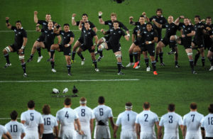 Les All Blacks présentent le Haka