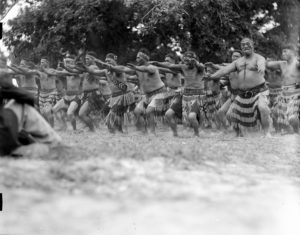 Le Haka chez les anciens